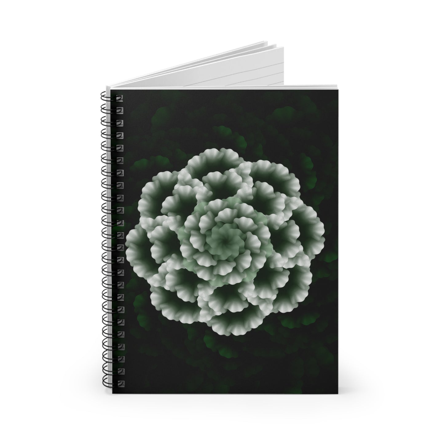 Evergreen Bloom Journal – Holiday Floral Notebook