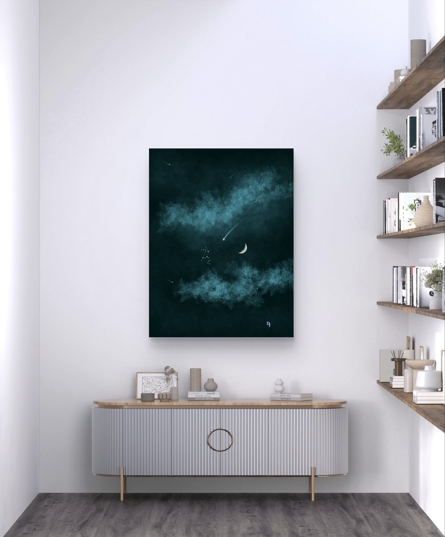 Leo’s Night – Fine Art Giclée Print (Unframed)
