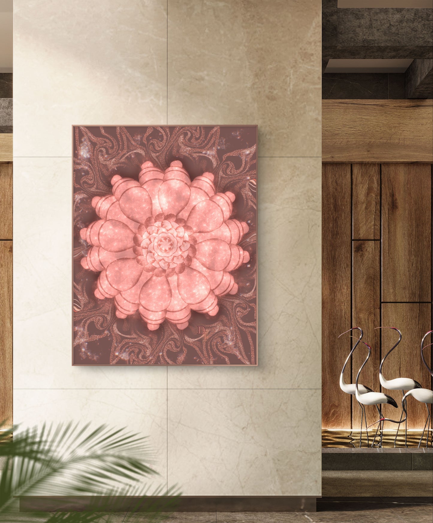 Faith in Bloom – Luxury Botanical Fine Art Print (Unframed)