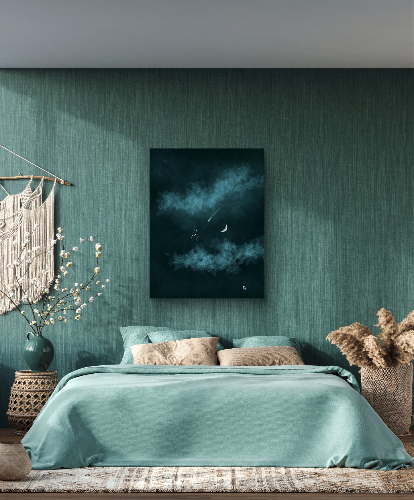 Leo’s Night – Fine Art Giclée Print (Unframed)