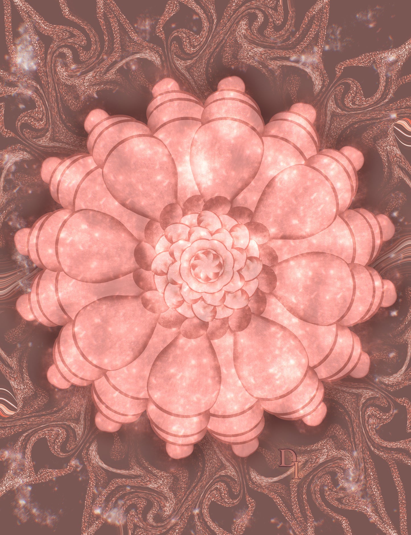 Faith in Bloom – Luxury Botanical Fine Art Print (Unframed)
