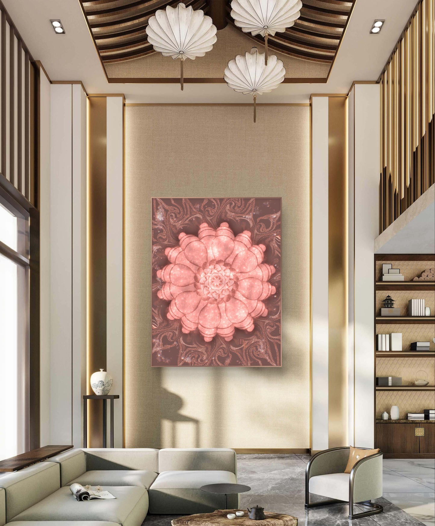 Faith in Bloom – Luxury Botanical Fine Art Print (Unframed)