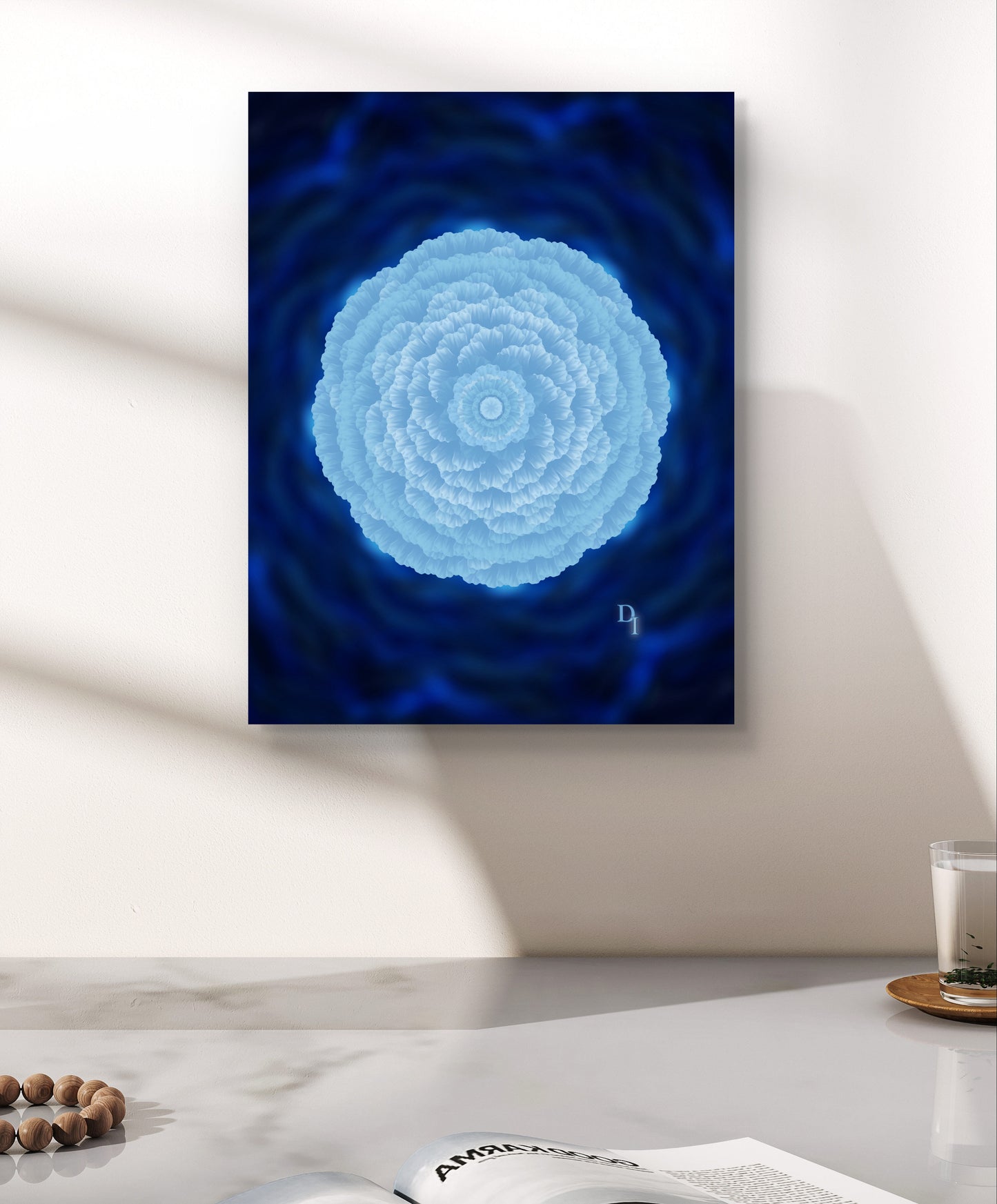 Blooming Depth – Fine Art Giclée Print (Unframed)