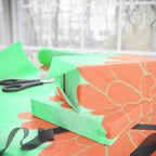 Holiday Floral Gift Wrapping Paper – Vibrant Eco-Friendly Gift Wrap