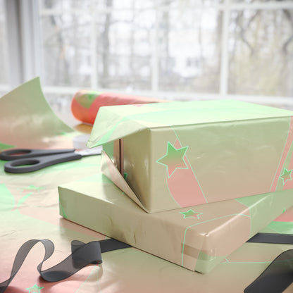 ✨ Starborn Radiance Wrapping Paper – Showgirl-Inspired Holiday Gift Wrap