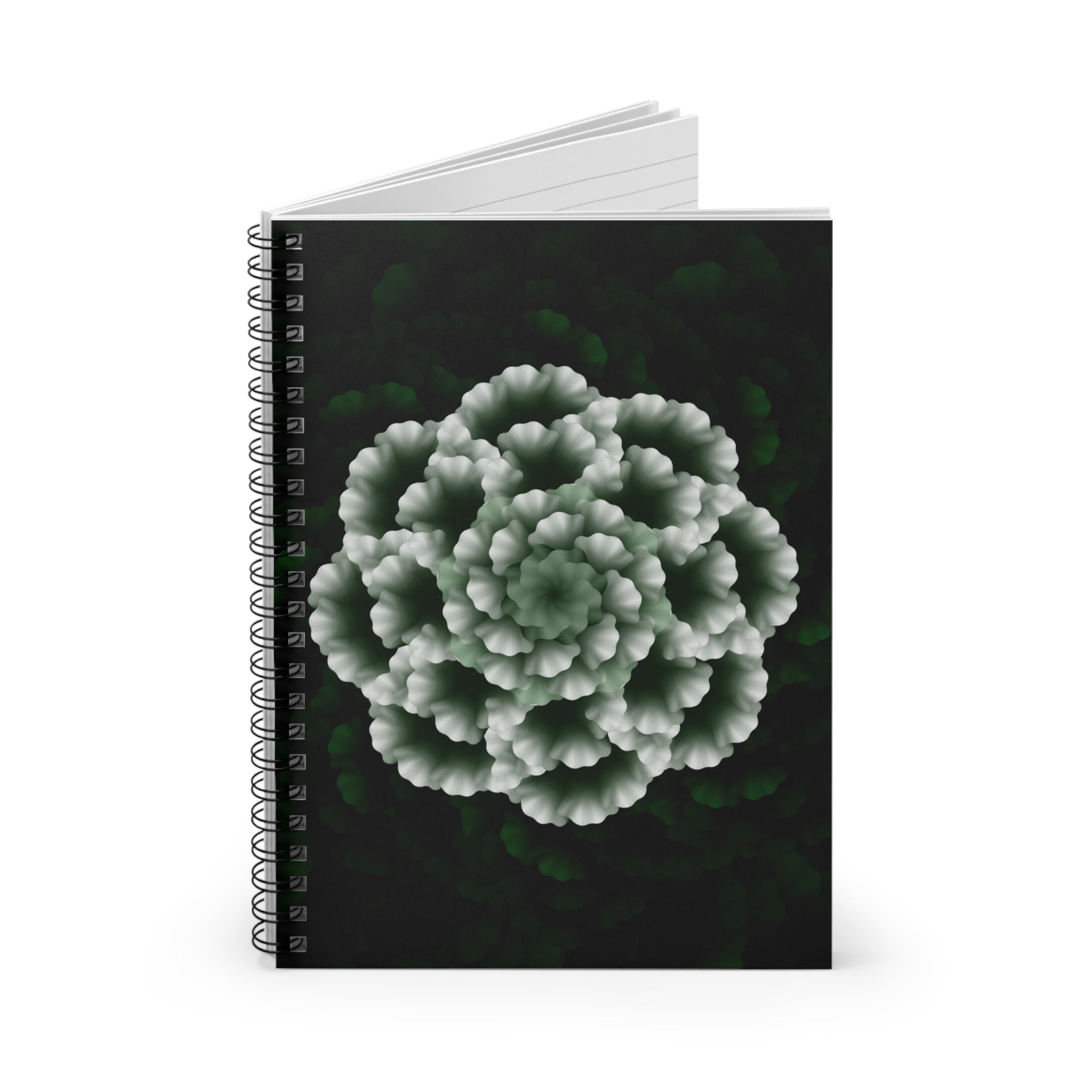 Evergreen Bloom Journal – Holiday Floral Notebook