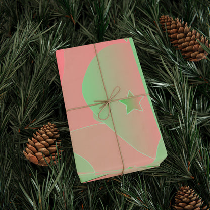 ✨ Starborn Radiance Wrapping Paper – Showgirl-Inspired Holiday Gift Wrap