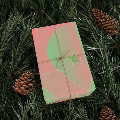 ✨ Starborn Radiance Wrapping Paper – Showgirl-Inspired Holiday Gift Wrap
