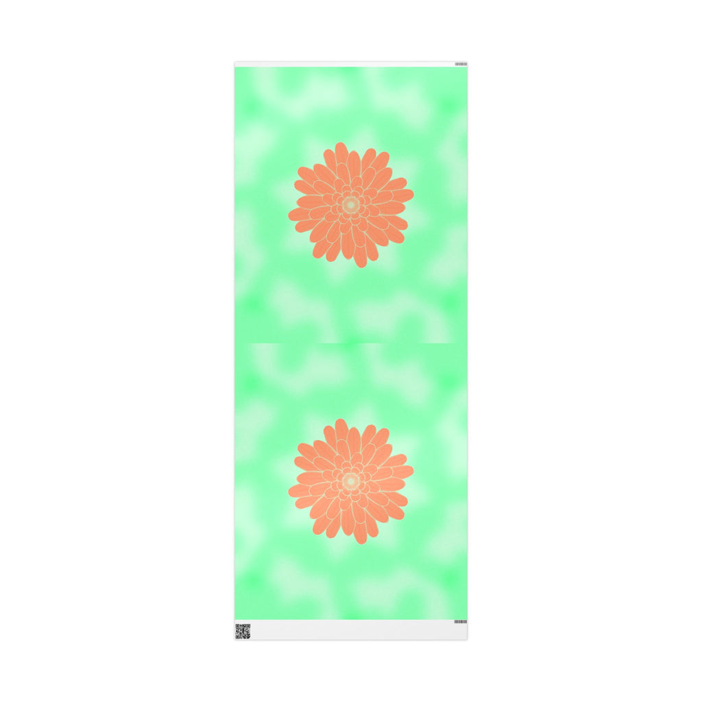 Holiday Floral Gift Wrapping Paper – Vibrant Eco-Friendly Gift Wrap