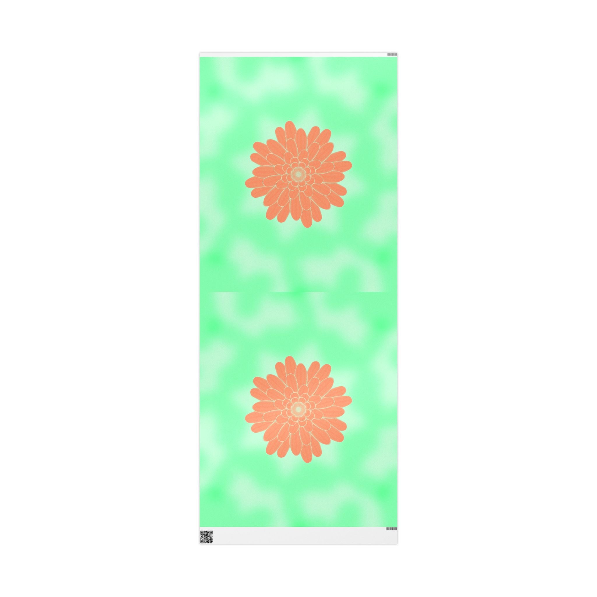 Holiday Floral Gift Wrapping Paper – Vibrant Eco-Friendly Gift Wrap