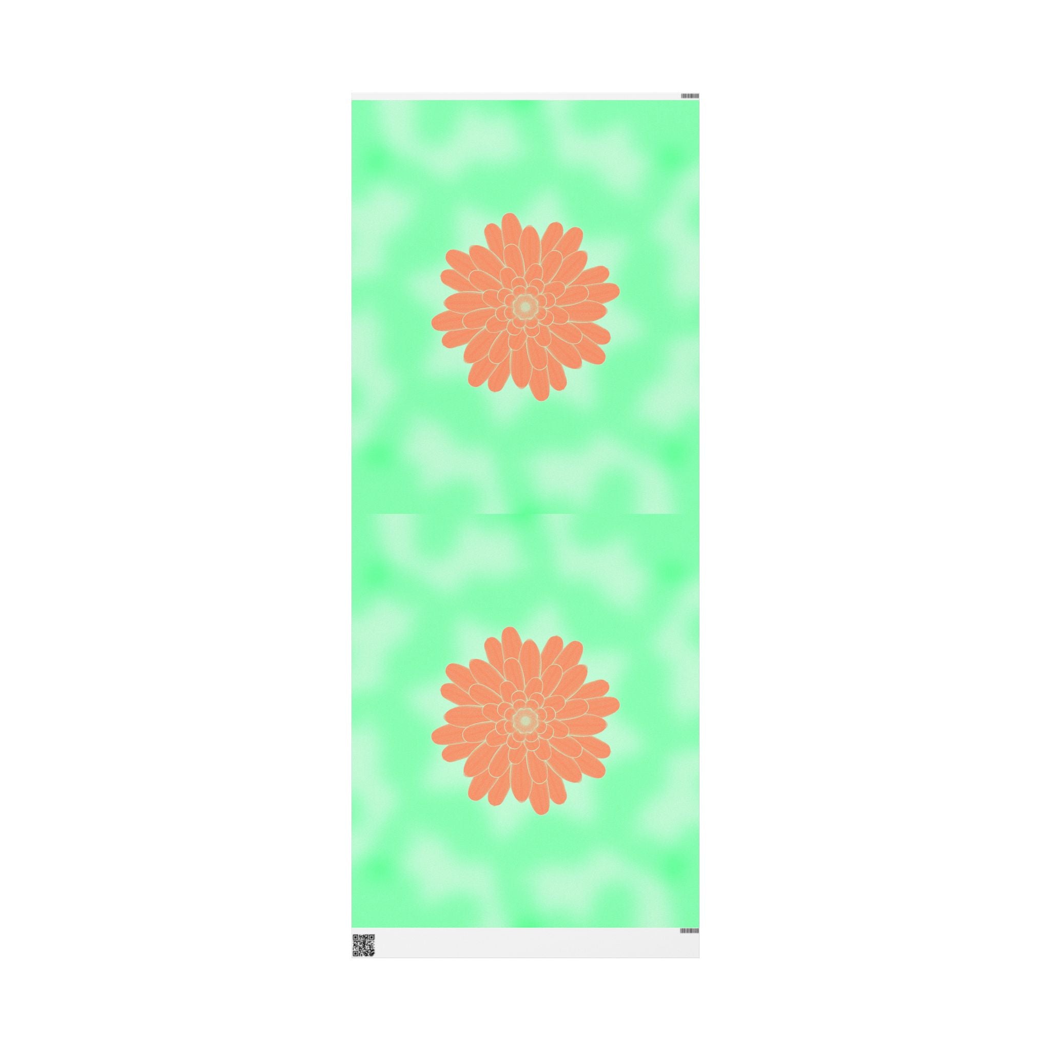 Holiday Floral Gift Wrapping Paper – Vibrant Eco-Friendly Gift Wrap