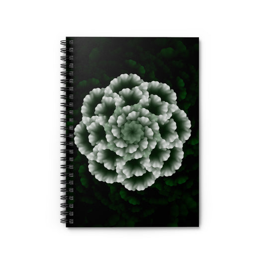 Evergreen Bloom Journal – Holiday Floral Notebook