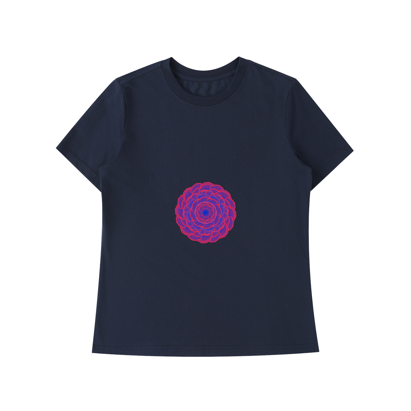 Womens Crop Top,Womens T Shirt,Custom Floral top,Unique Clothes,Limited clothing Drop,Handmade,Cotton Blend Top,Slimming top,Custom Fashion