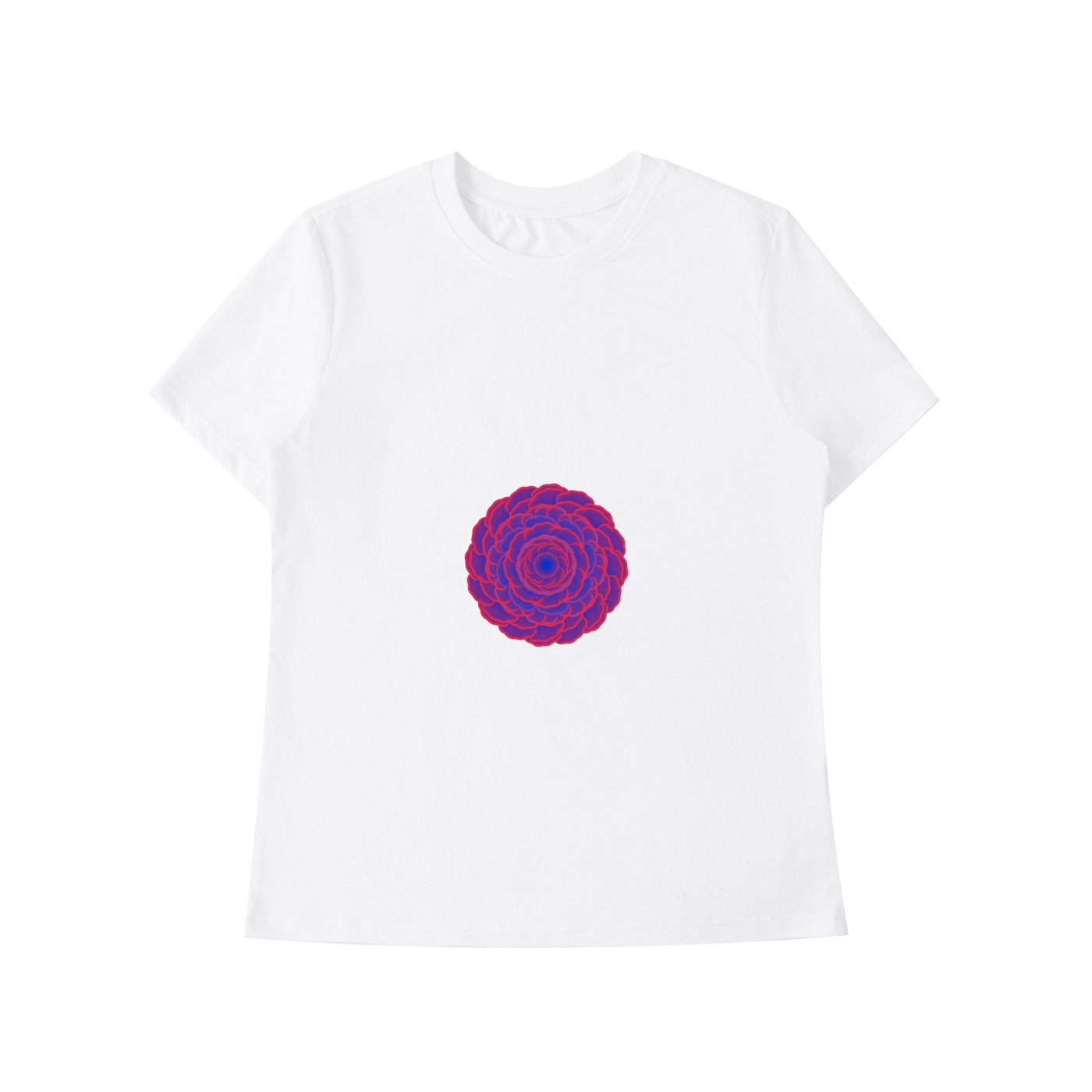 Womens Crop Top,Womens T Shirt,Custom Floral top,Unique Clothes,Limited clothing Drop,Handmade,Cotton Blend Top,Slimming top,Custom Fashion