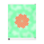 Holiday Floral Gift Wrapping Paper – Vibrant Eco-Friendly Gift Wrap