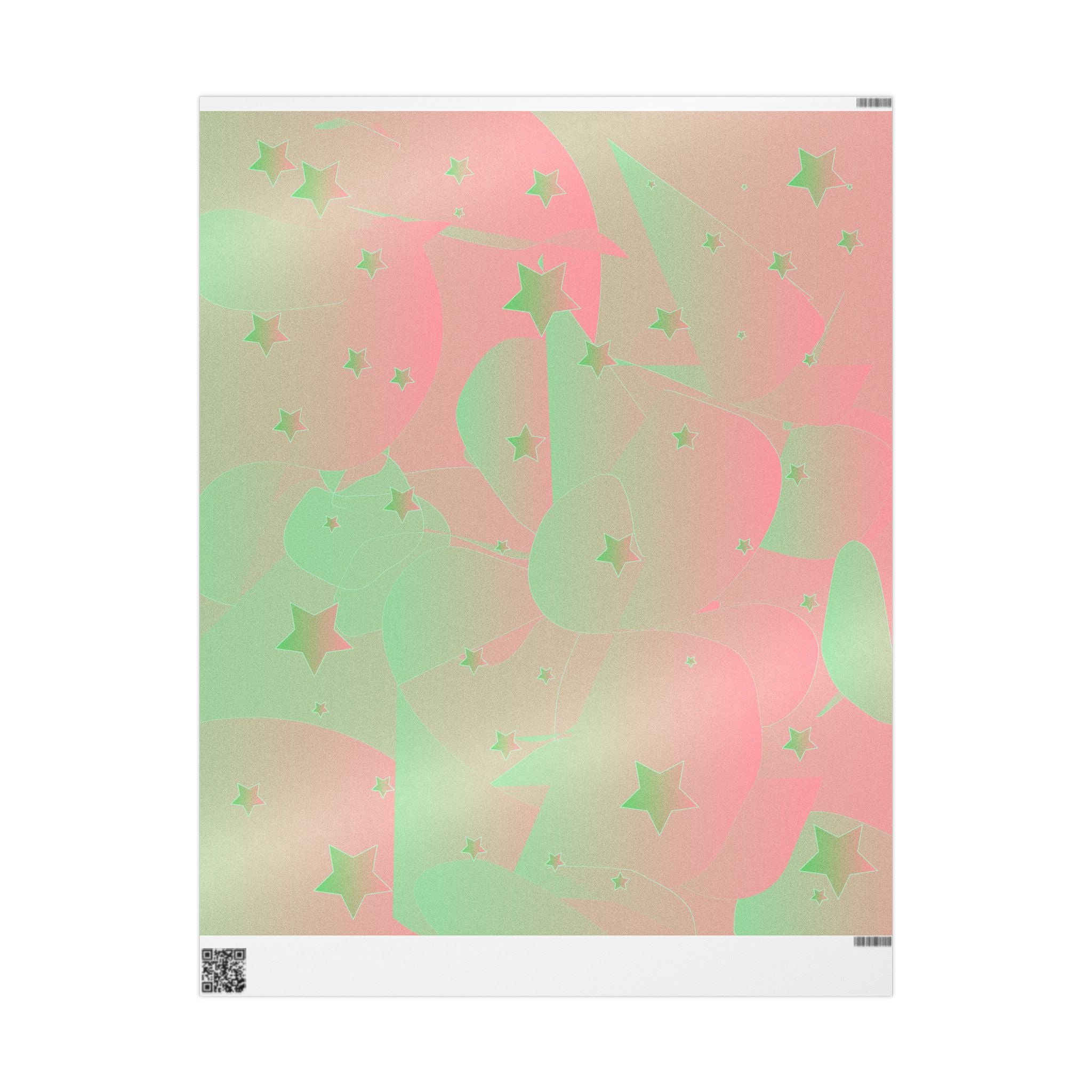 ✨ Starborn Radiance Wrapping Paper – Showgirl-Inspired Holiday Gift Wrap