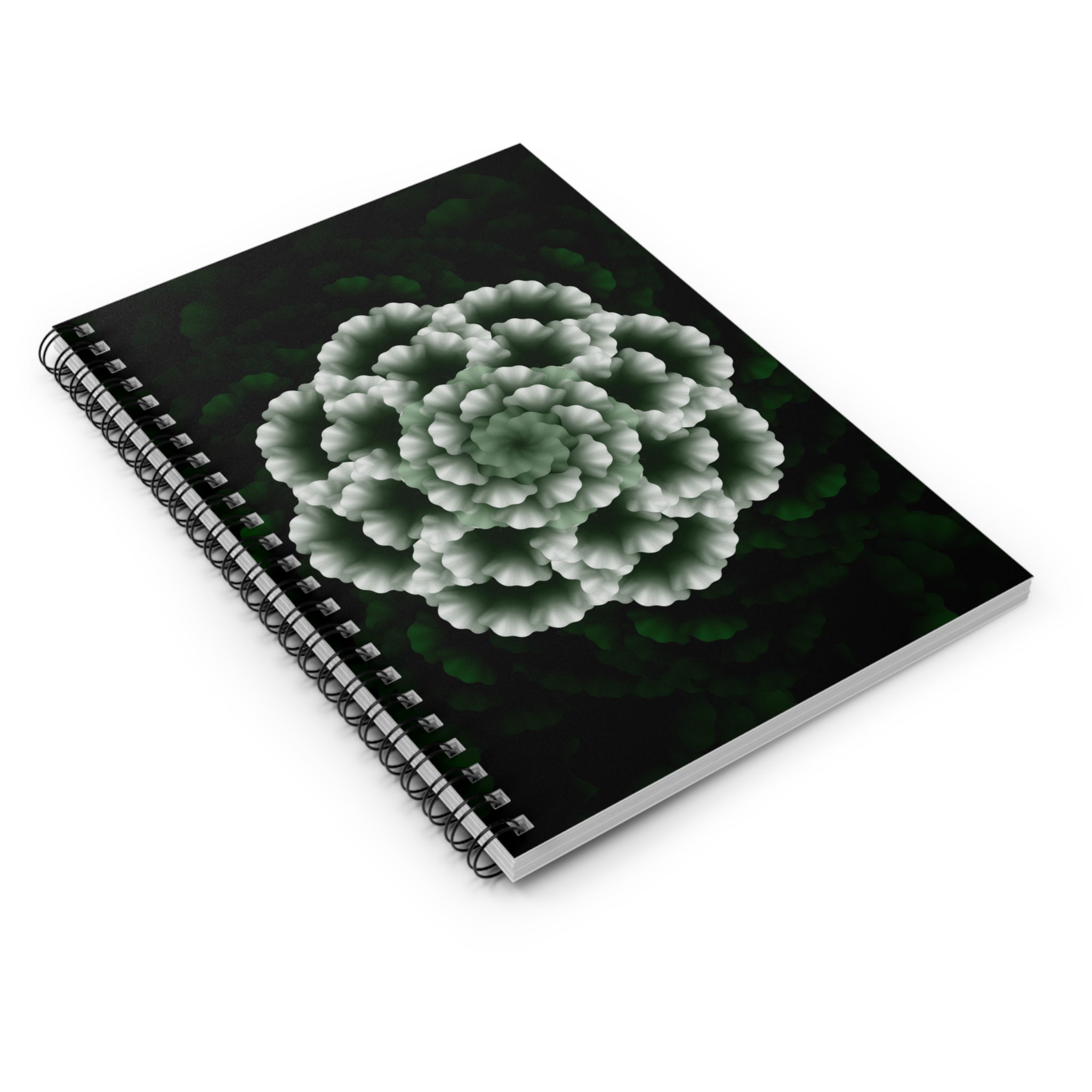 Evergreen Bloom Journal – Holiday Floral Notebook