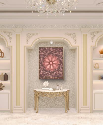 Ascendant Bloom – Luxury Botanical Art Print | Divinity Illustrations