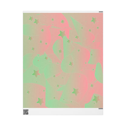 ✨ Starborn Radiance Wrapping Paper – Showgirl-Inspired Holiday Gift Wrap