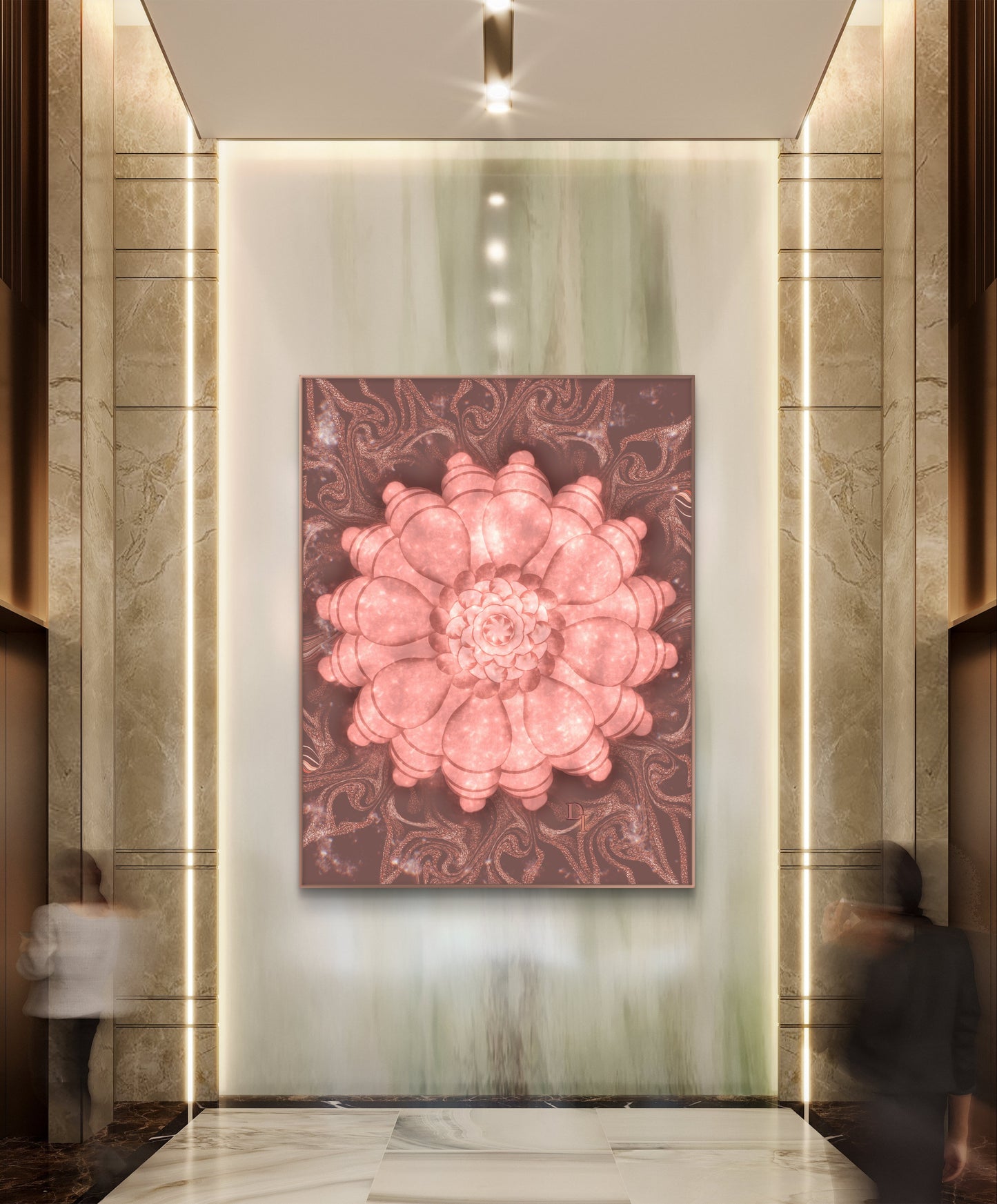Faith in Bloom – Luxury Botanical Fine Art Print (Unframed)