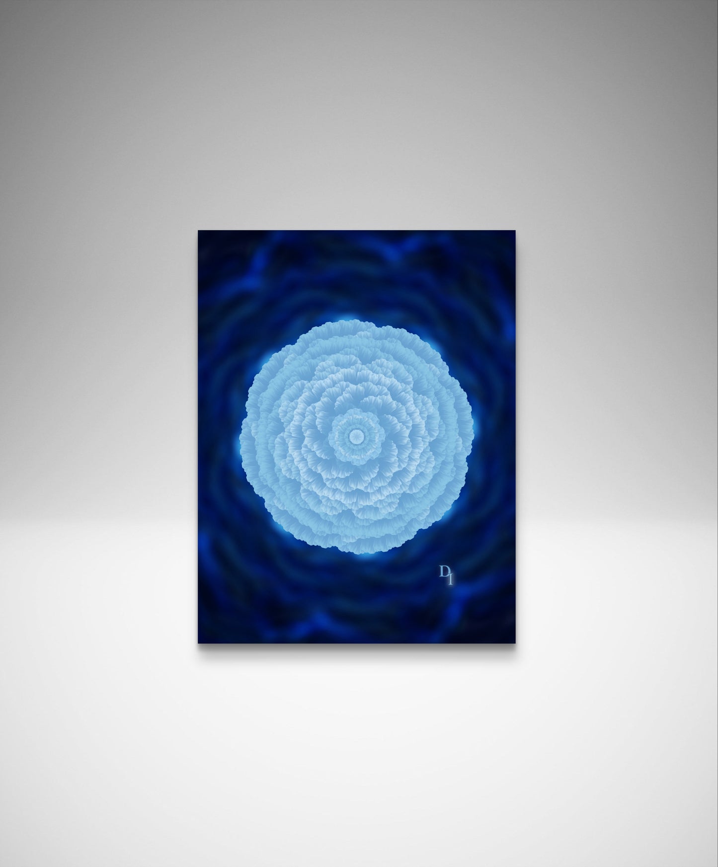Blooming Depth – Fine Art Giclée Print (Unframed)