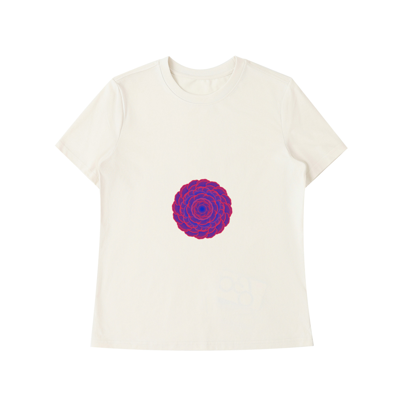 Womens Crop Top,Womens T Shirt,Custom Floral top,Unique Clothes,Limited clothing Drop,Handmade,Cotton Blend Top,Slimming top,Custom Fashion